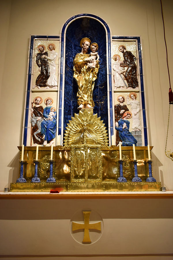 Altar der Kirche Hl. Josef in Güttenbach Pinkovac