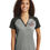 Thumbnail: Womens Dry Fit Polo Fitted - Black & Grey