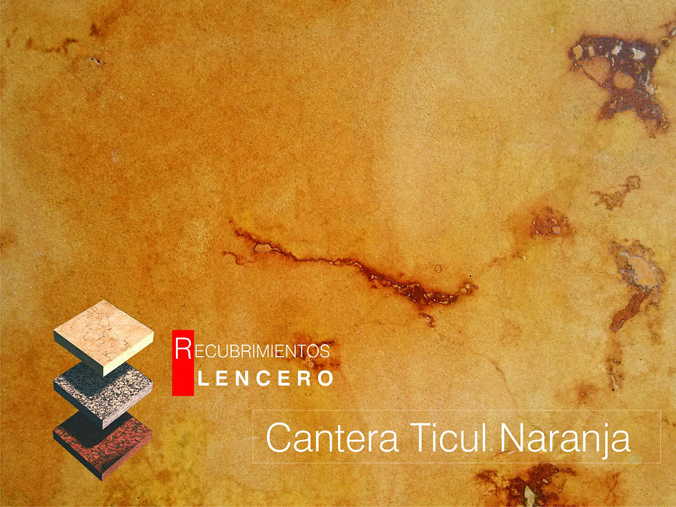 Canteras Ticul Naranja
