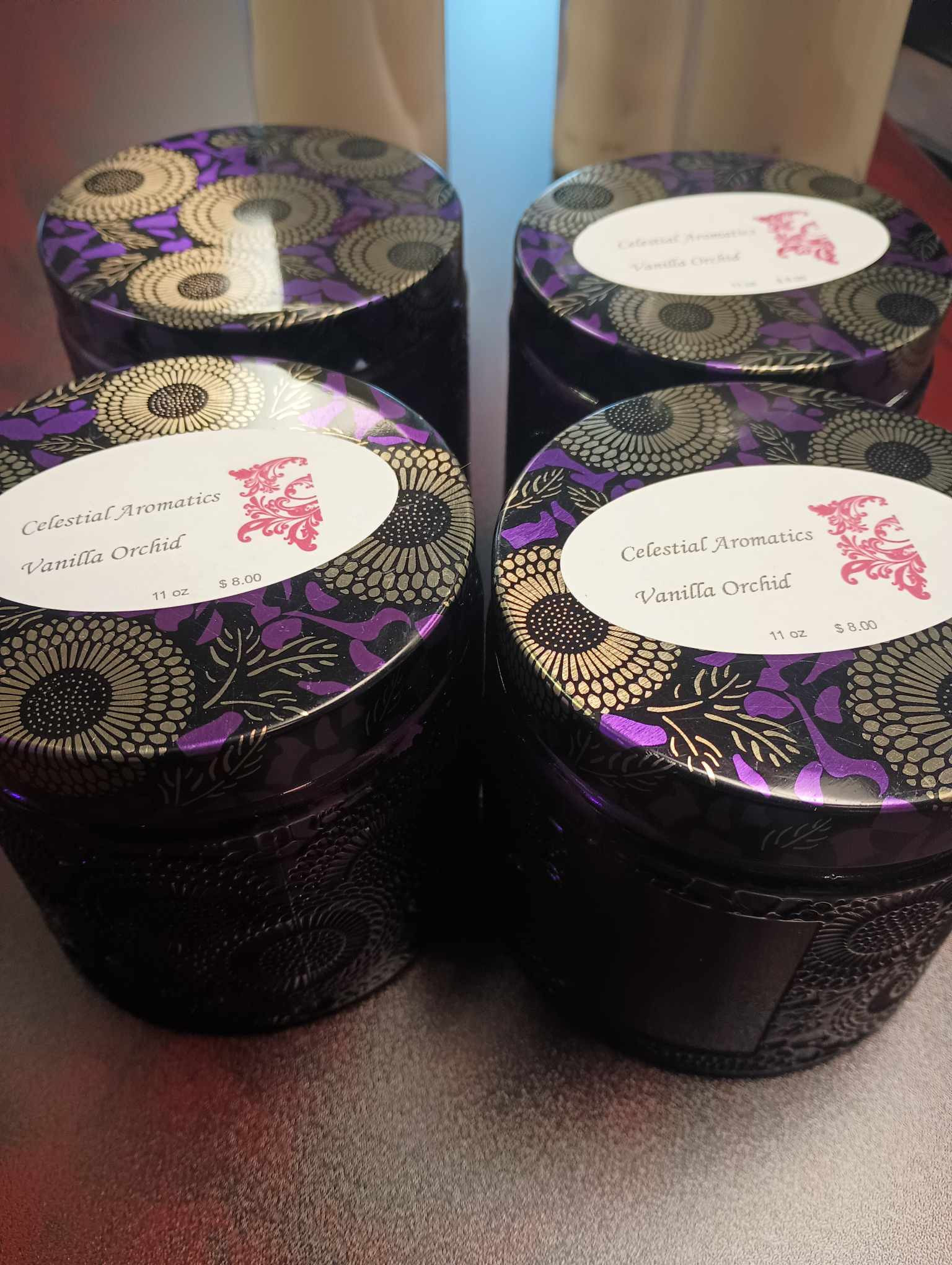 Vanilla Orchid Scented Candle