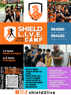 SHIELDx LIVE SCHOOL HOLIDAY CAMP