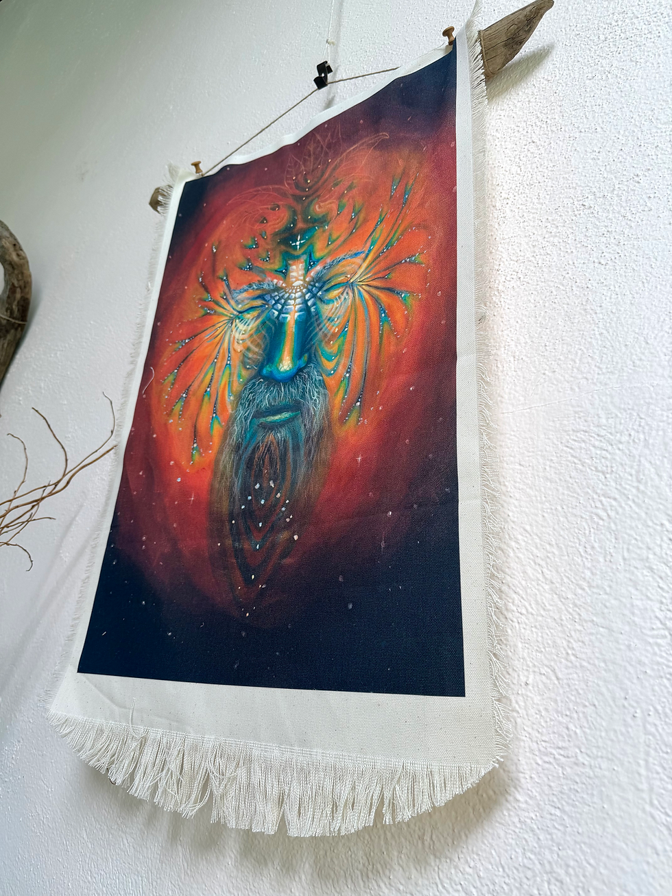 Thumbnail: Indras Wrinkle Fringe Print