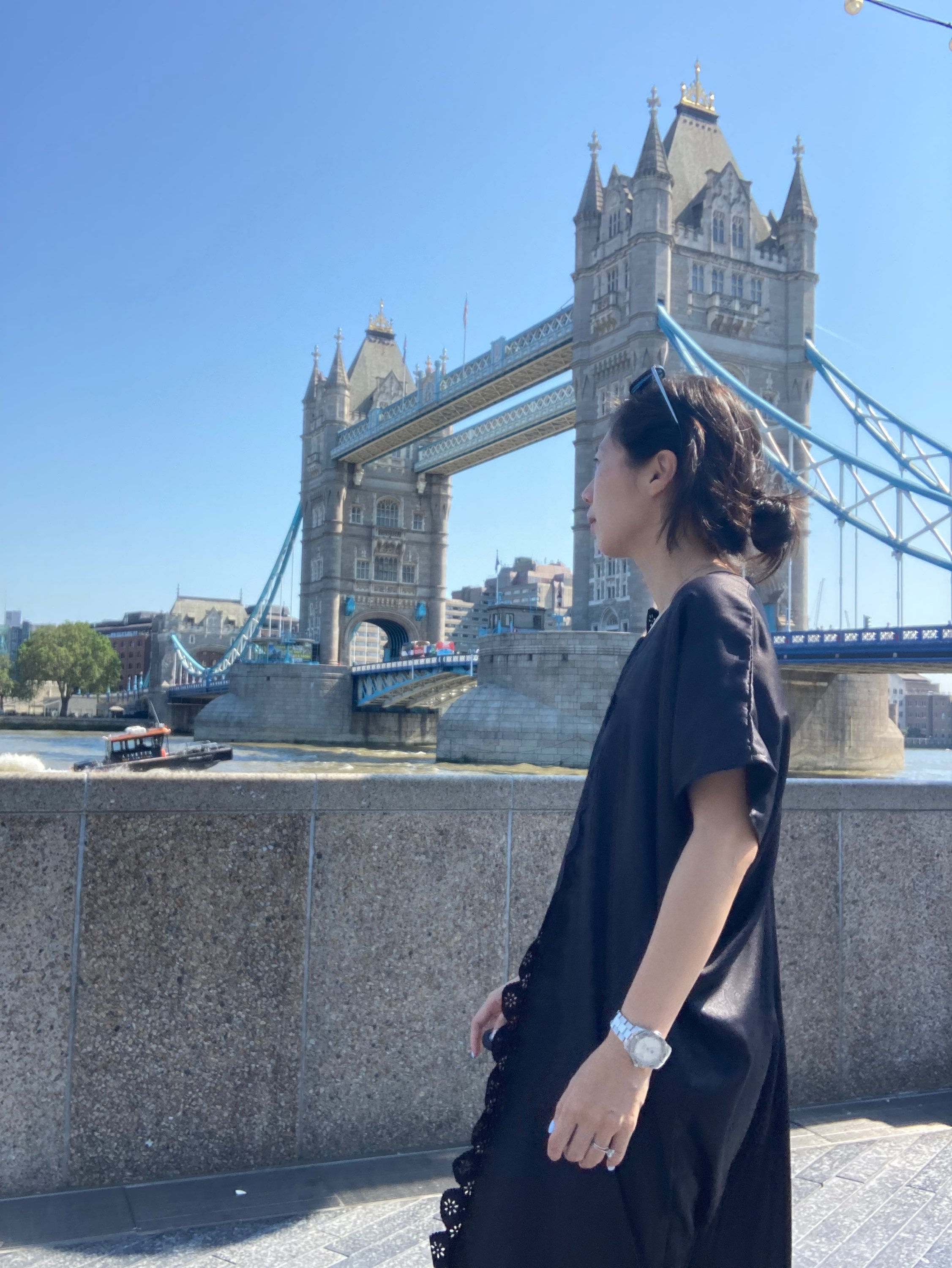 Midnight Lace Black Kaftan