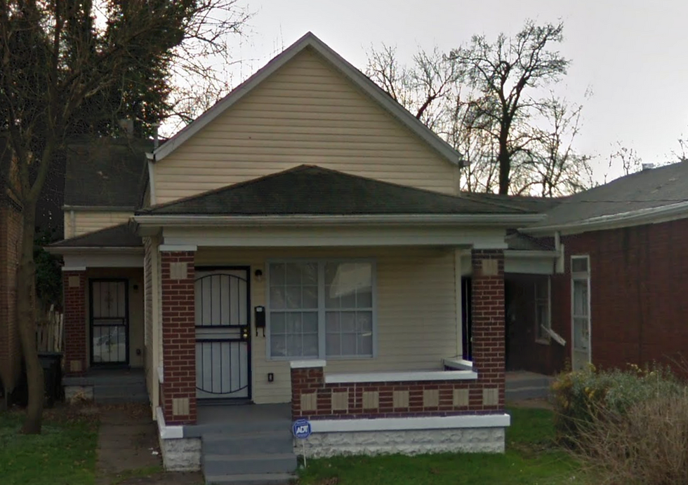 exterior view of the front of the house