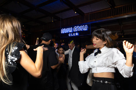 Miu Miu brand activation event with influencers, luxury fashion showcase, and branded experiences."