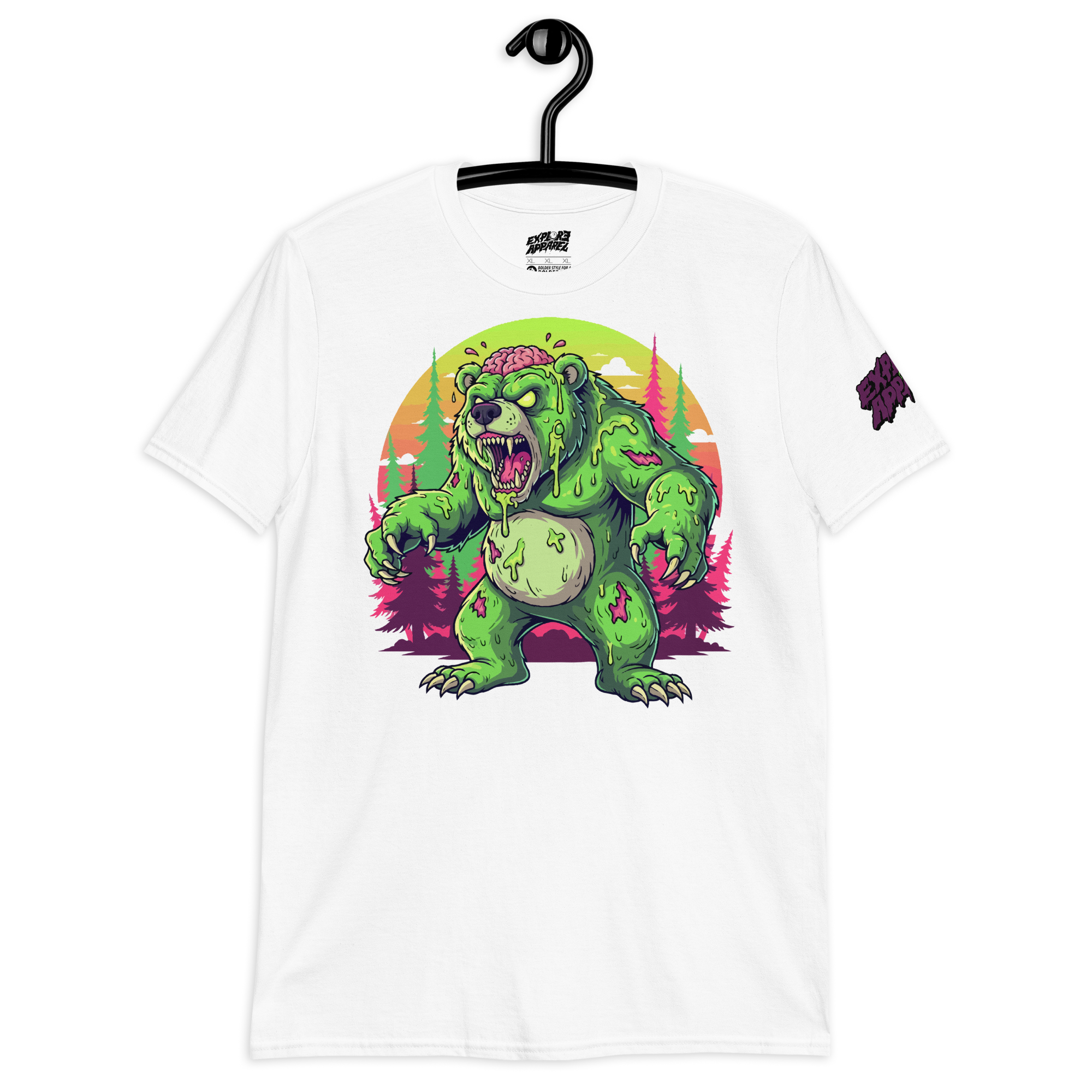 Explore Apparel Forest GRIZZLY-OMBIE T-Shirt