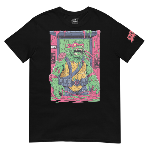 Explore Apparel SEWER TURTLE NINJA-OMBIE T-Shirt | Explore Apparel