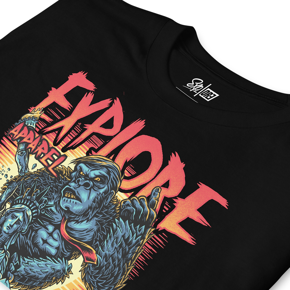 Thumbnail: Explore Apparel Kong Short-Sleeve Unisex T-Shirt