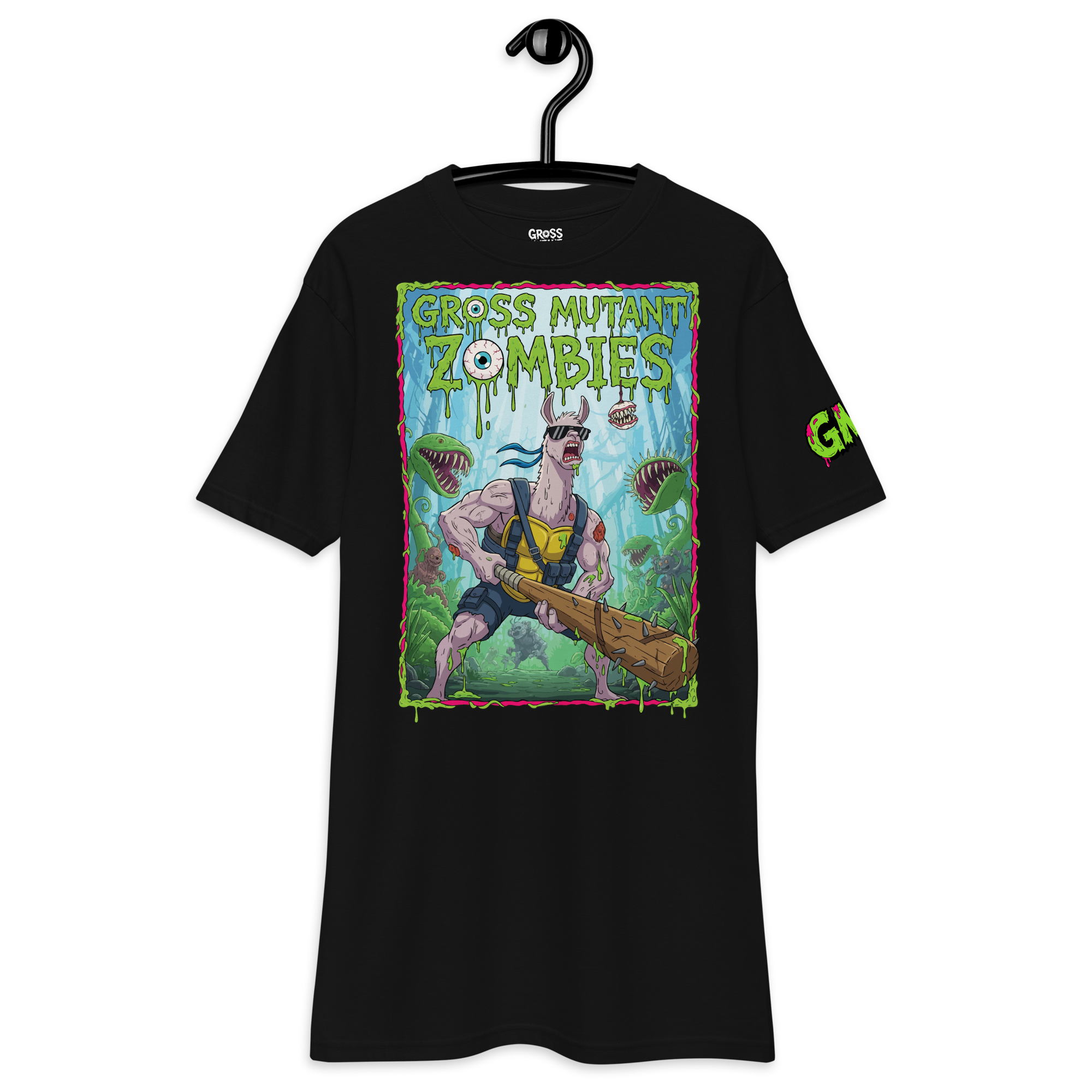 GROSS MUTANT ZOMBIES | GMZ | MUTATED APOCA-LLAMA-LYPSE ZOMBIE T-SHIRT