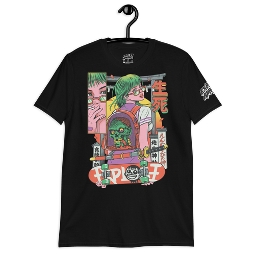 Explore Apparel ZOMBIE SKATER GIRL T-Shirt | Explore Apparel