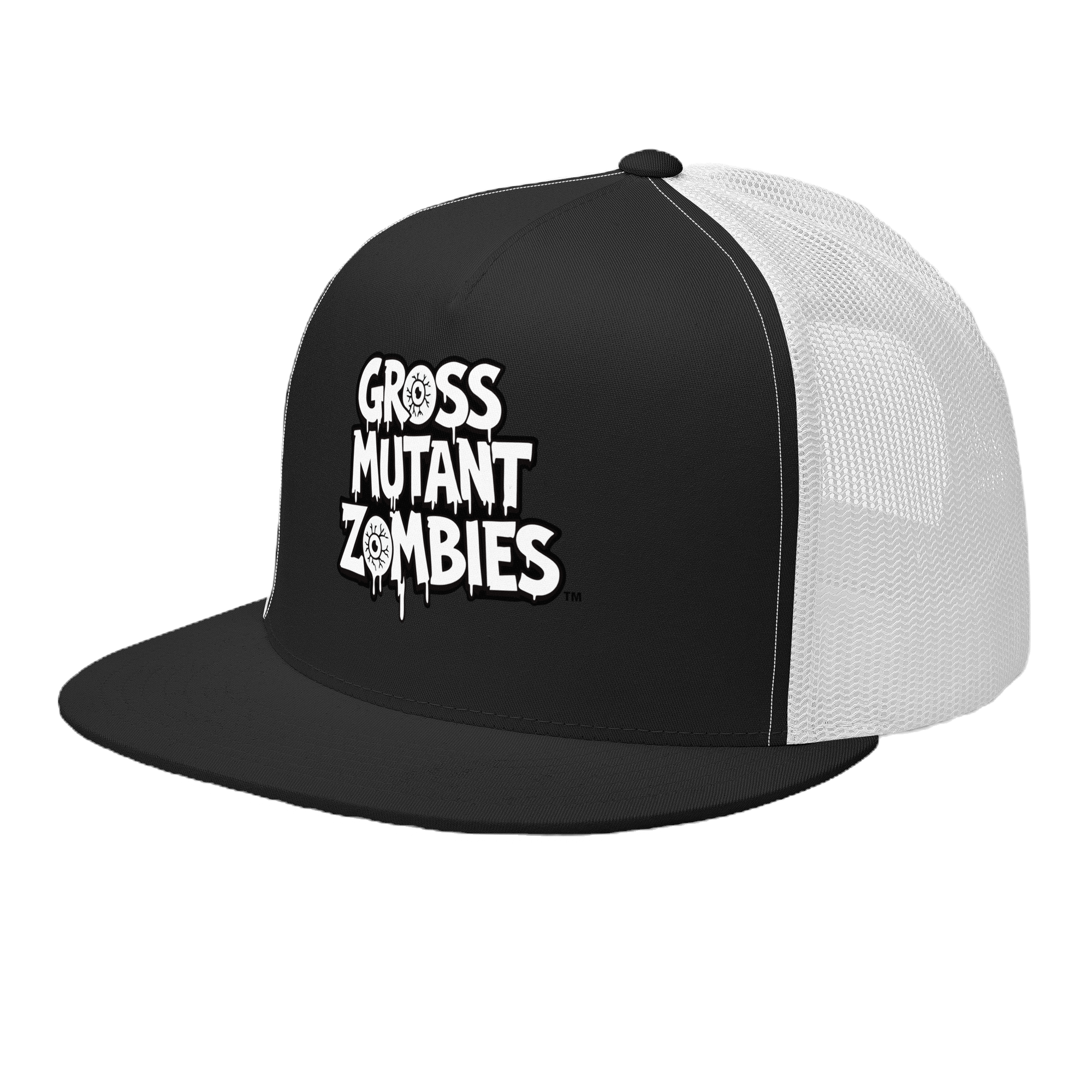 GROSS MUTANT ZOMBIES | GMZ | MUTATED LOGO PREMIUM TRUCKER HAT