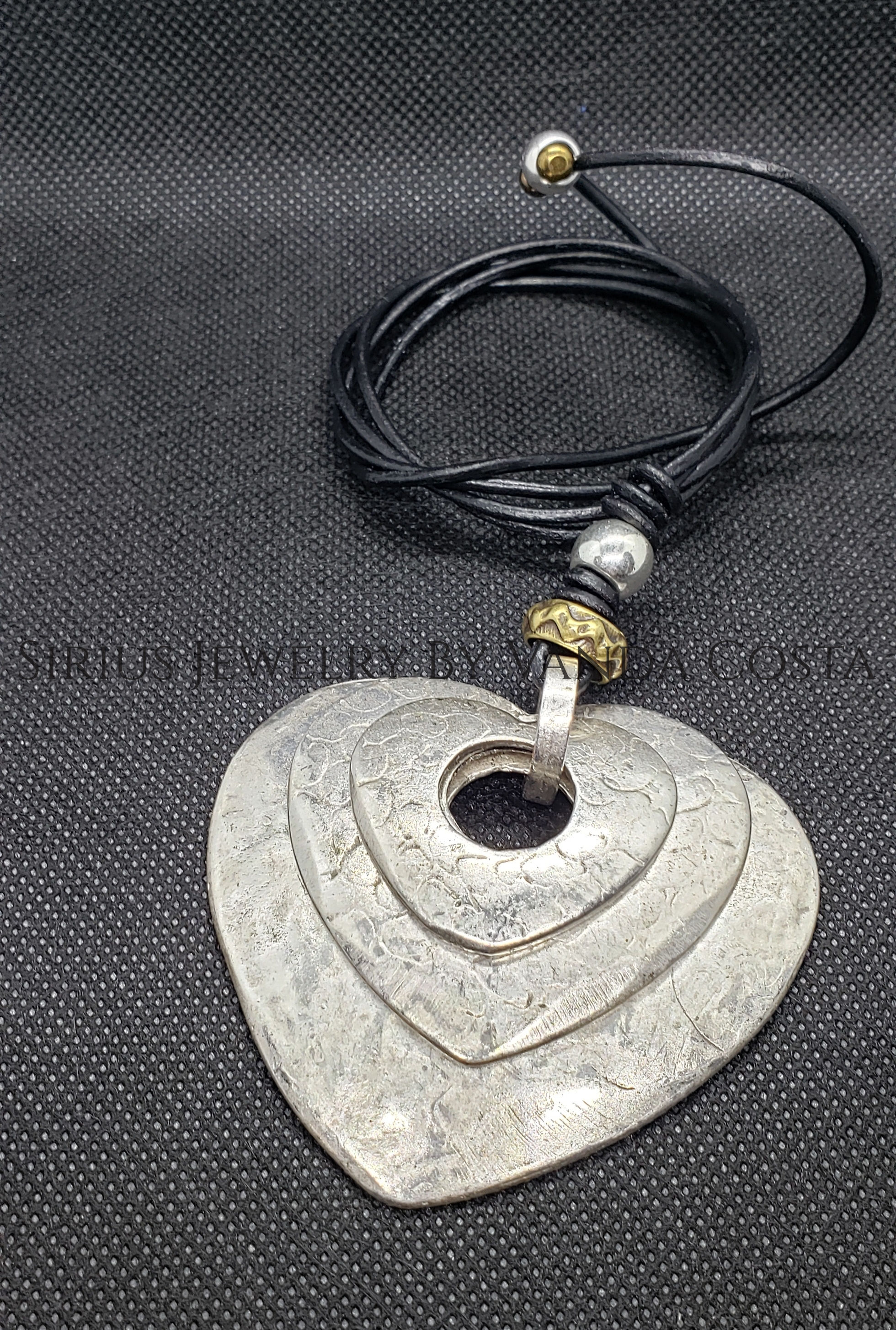 Zamak Heart Necklace