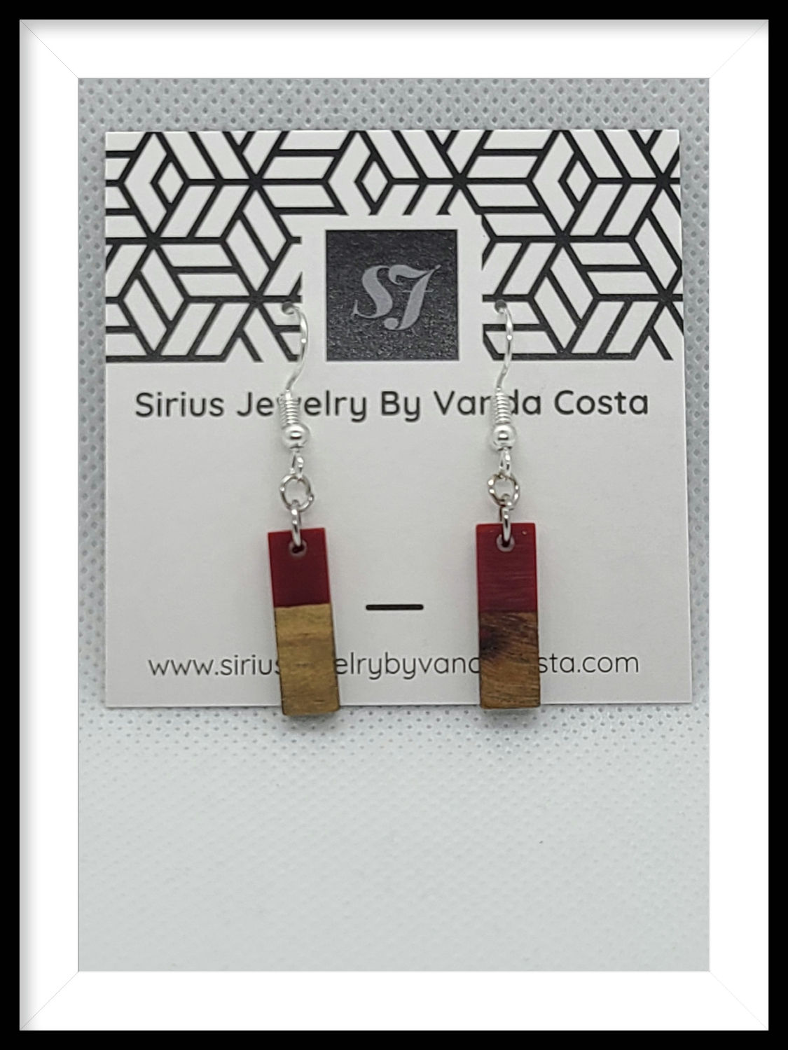 Wood & Resin Earrings