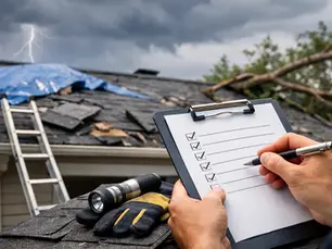 Roof Storm Damage Checklist for Homeowners