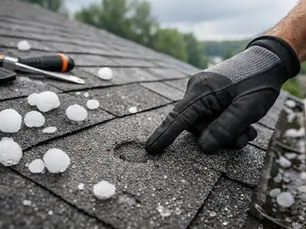 How to Spot Hail Roof Damage Fast