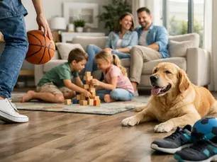 Best Flooring for Active Families at Home