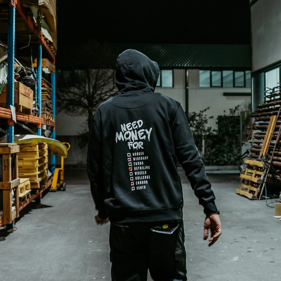 RSI c6 Hoodie "Need Money for Widebody, Detailing, Carbon"