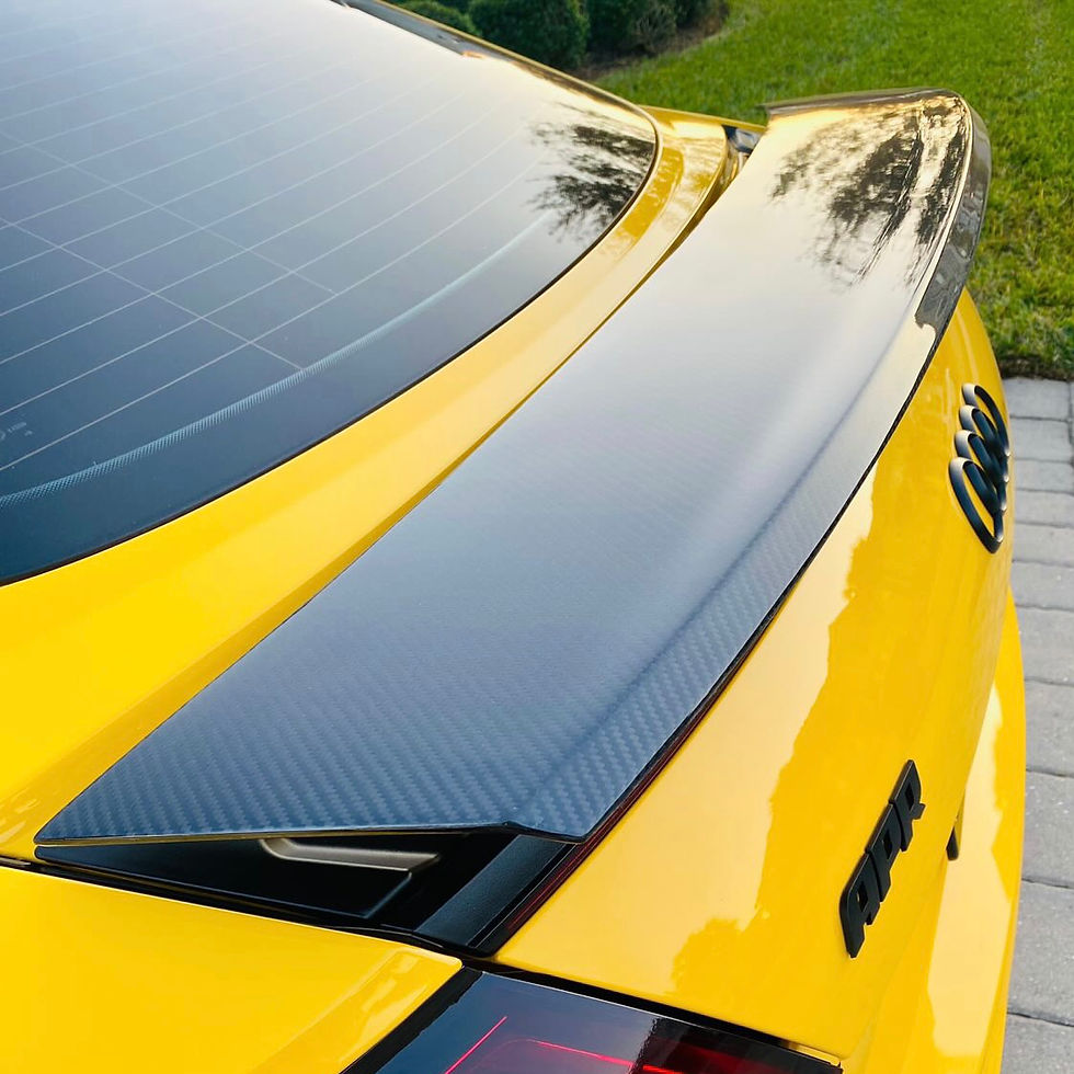 Rear Trunk OEM Spoiler in Carbon Fiber for AUDI TT / TTS / TT RS 8S Mk3 by RSI c6