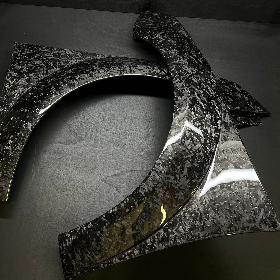 Wide Fenders in Forged Carbon Fiber for AUDI A1/S1 8X by RSI c6