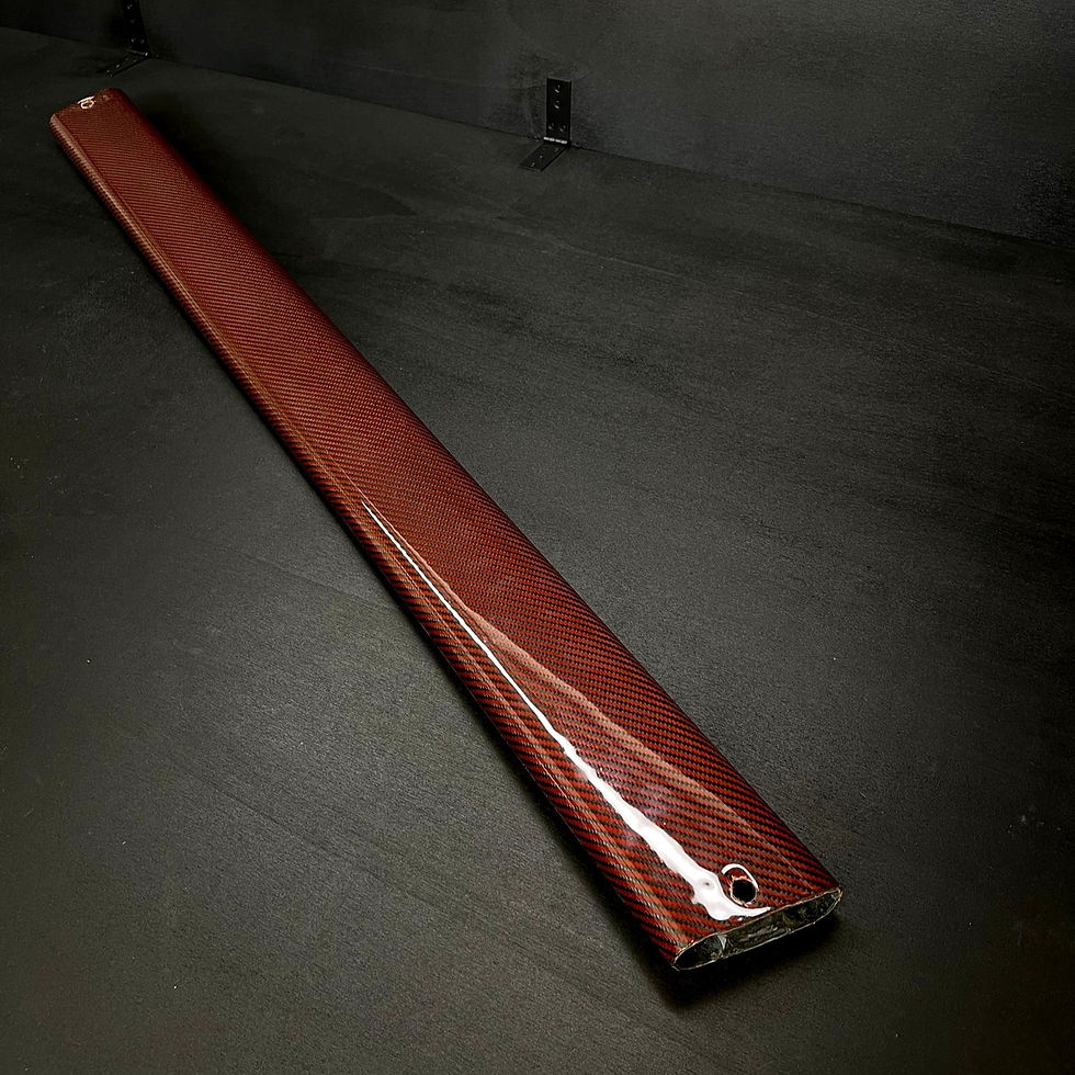Rear Strut Bar in Carbon Fiber for MINI GP3 by RSI c6