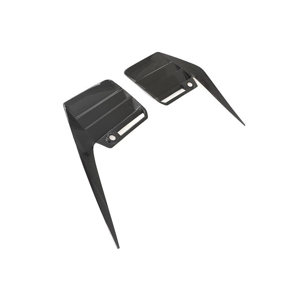 Rear Air Bumper Insert in Carbon Fiber for BMW M2 G87 by RSI c6