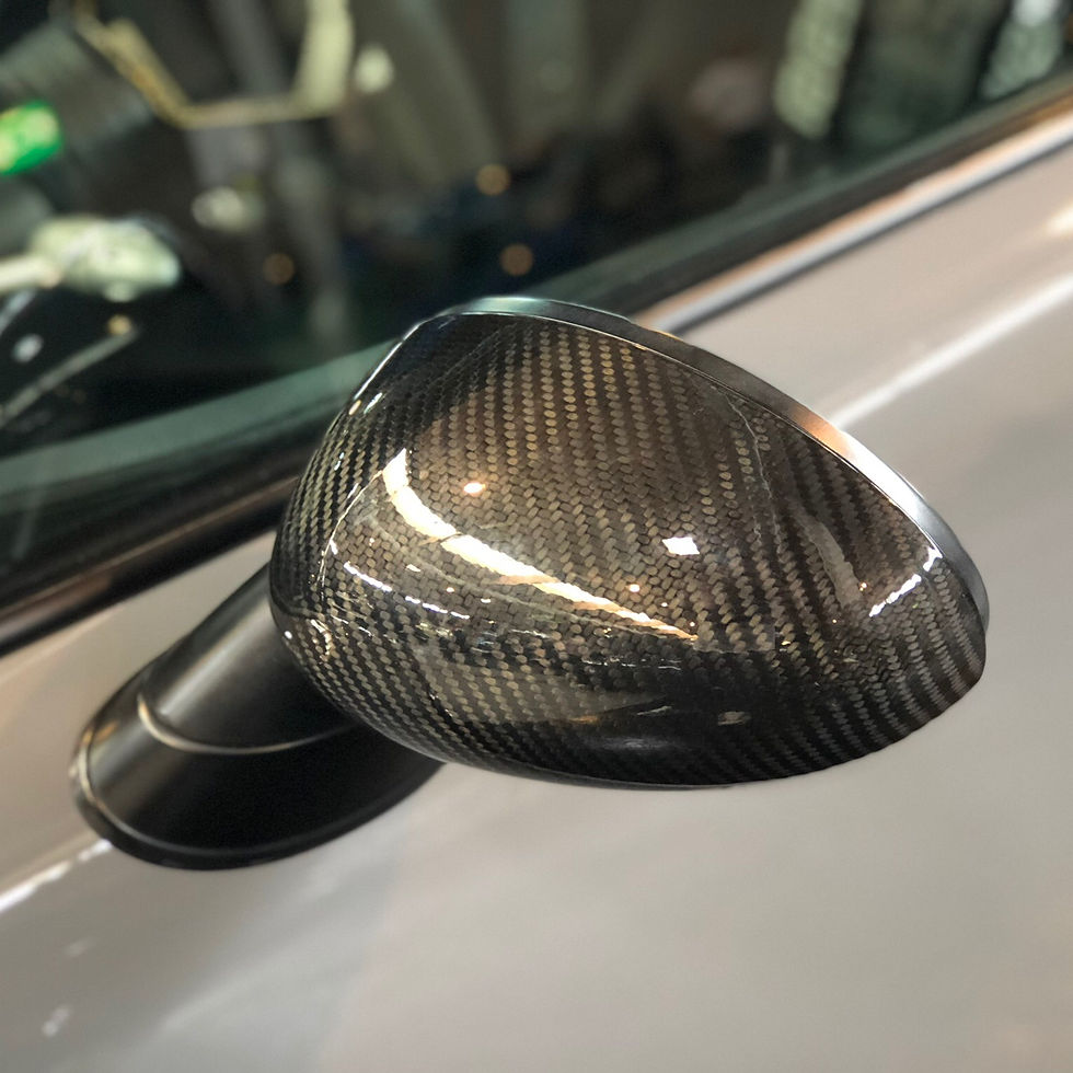 Side Mirror Caps in Carbon Fiber for MINI R50/R52/R53 by RSI c6