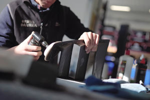 Polishing of products before shipping