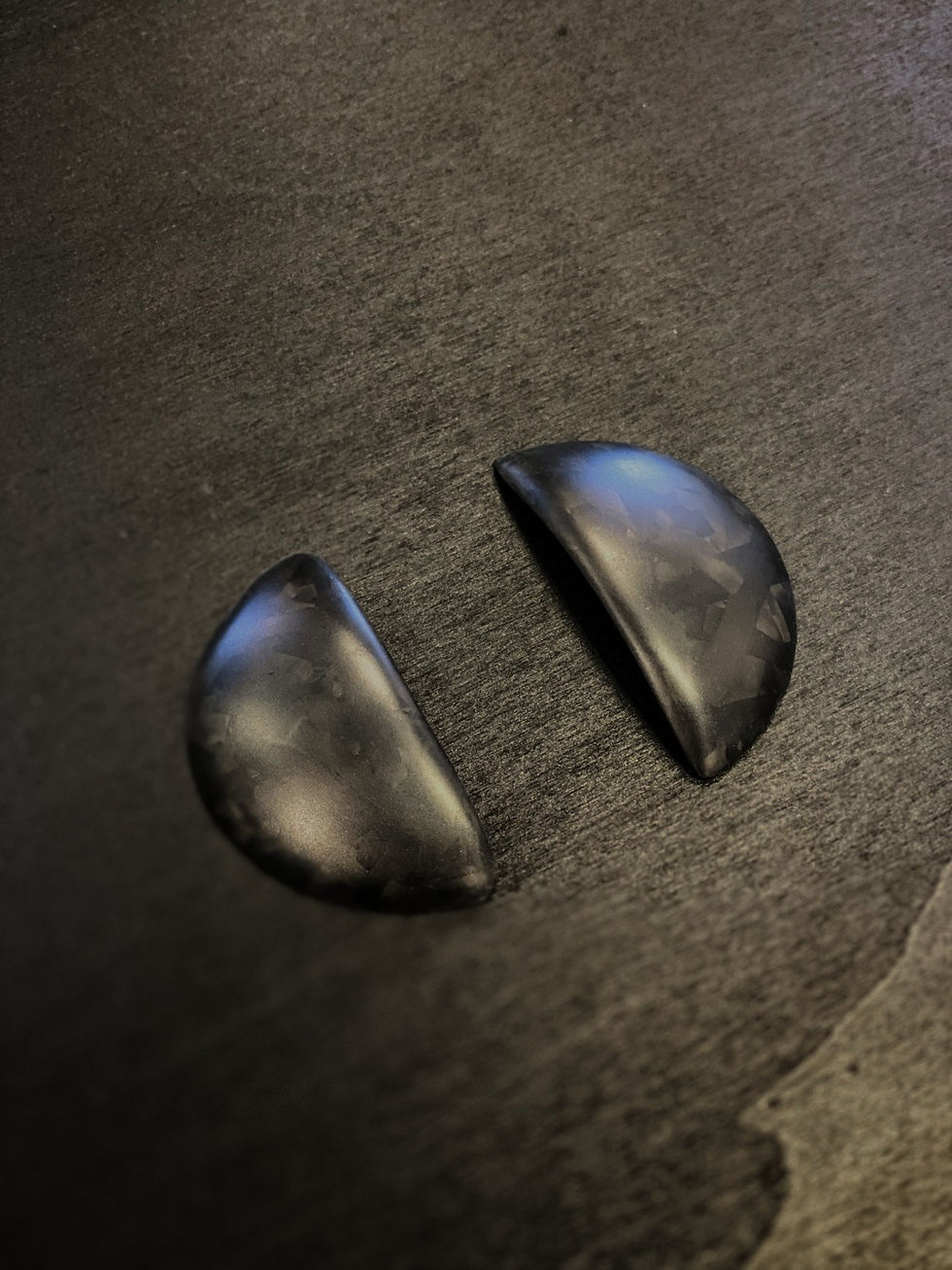 Door Pull Overlays Forged Carbon - MINI R60