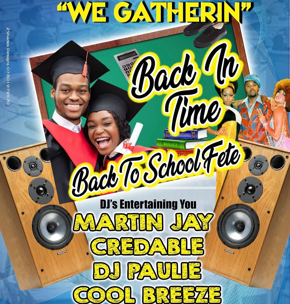 BCO & BHC presents an Old School Bajan Fete