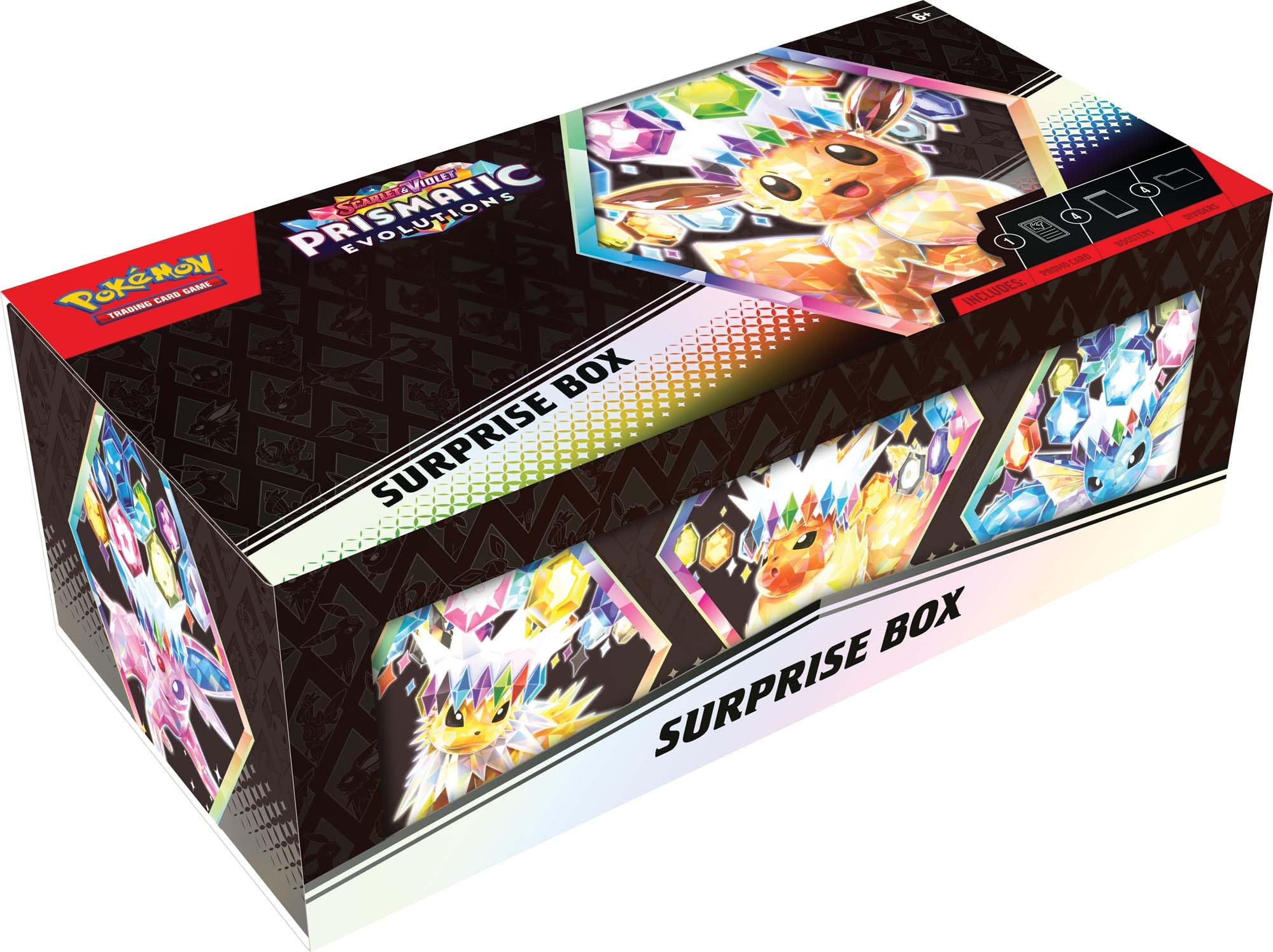 Prismatic Evolutions Suprise Box