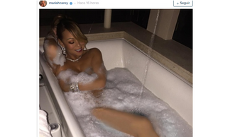 Mariah Carey publico fotos totalmente desnuda
