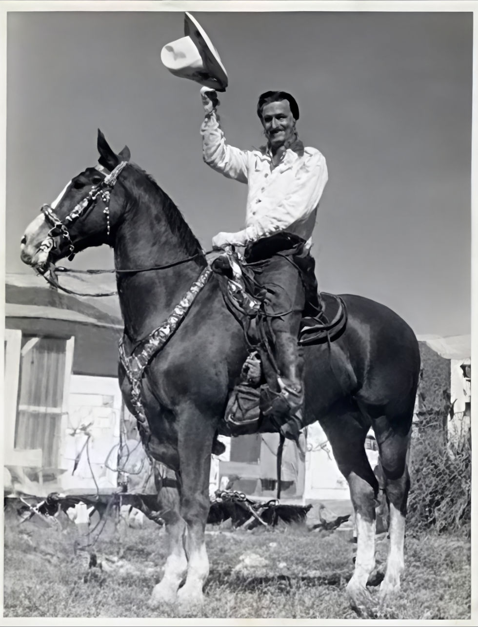 Tom Mix on Tony the Wonder Horse