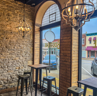 Aunt B's Ice Cream Shop, Bakery, and Coffee Shop in downtown Sedan, Kansas