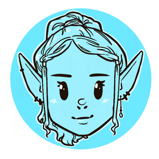 A blue token of one of my party member's characters
