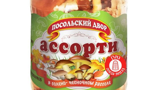 Грибы ассорти консервированные