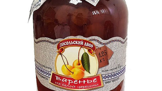 Варенье белая черешня