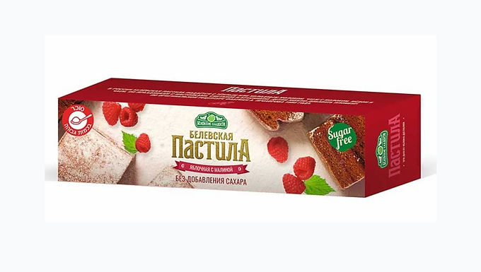 Белёвская пастила яблоко малина без добавки сахара