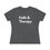 Thumbnail: Faith & Therapy Women's Cotton Tee