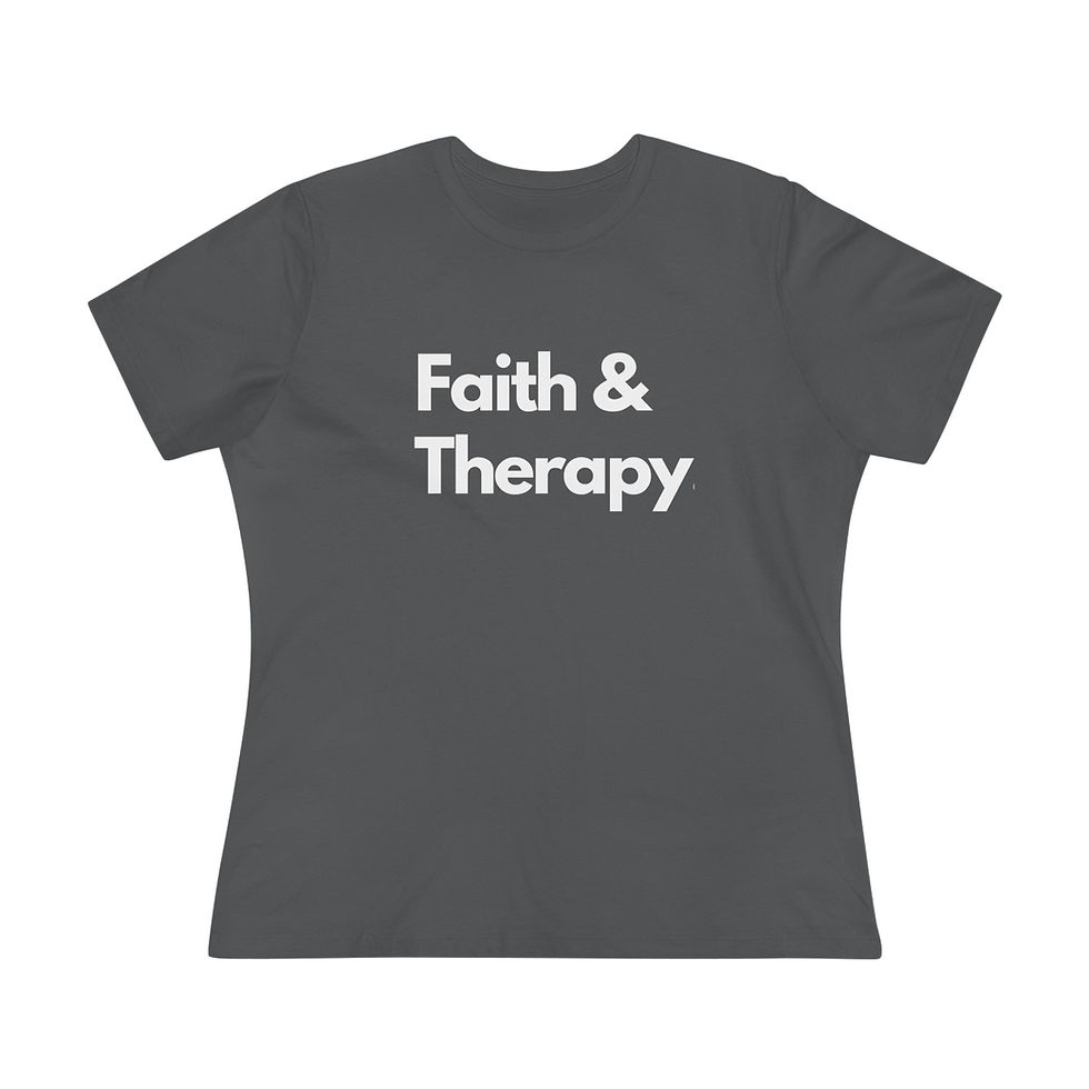 Thumbnail: Faith & Therapy Women's Cotton Tee