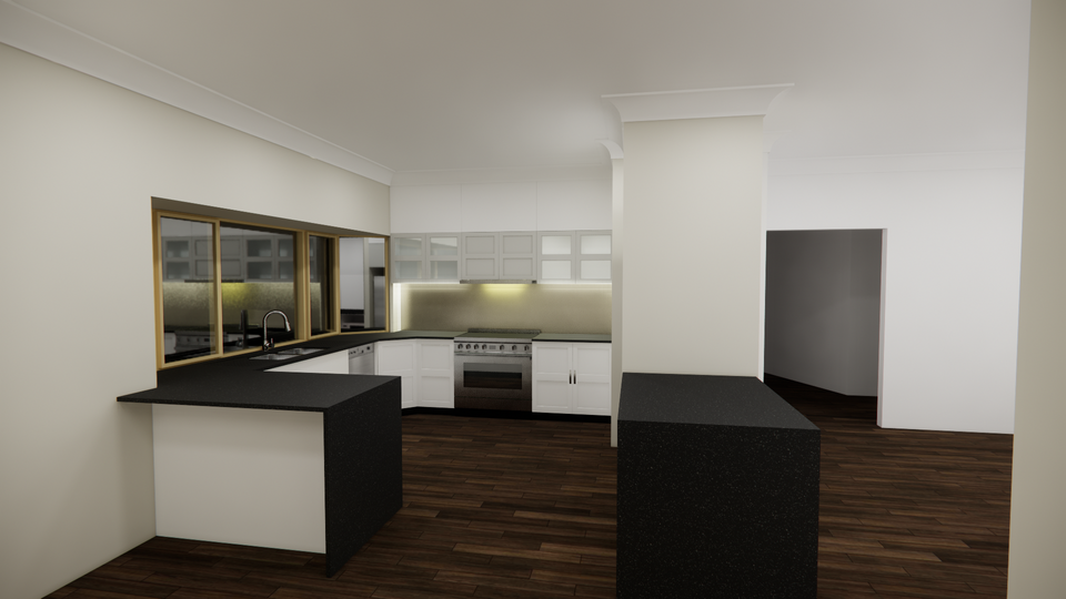 Render of a Kitchen