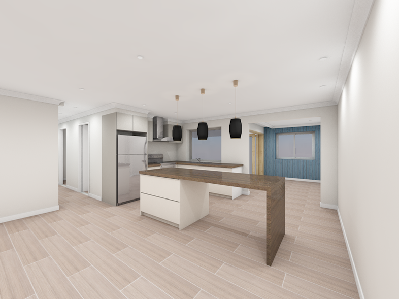 Render of a Kitchen