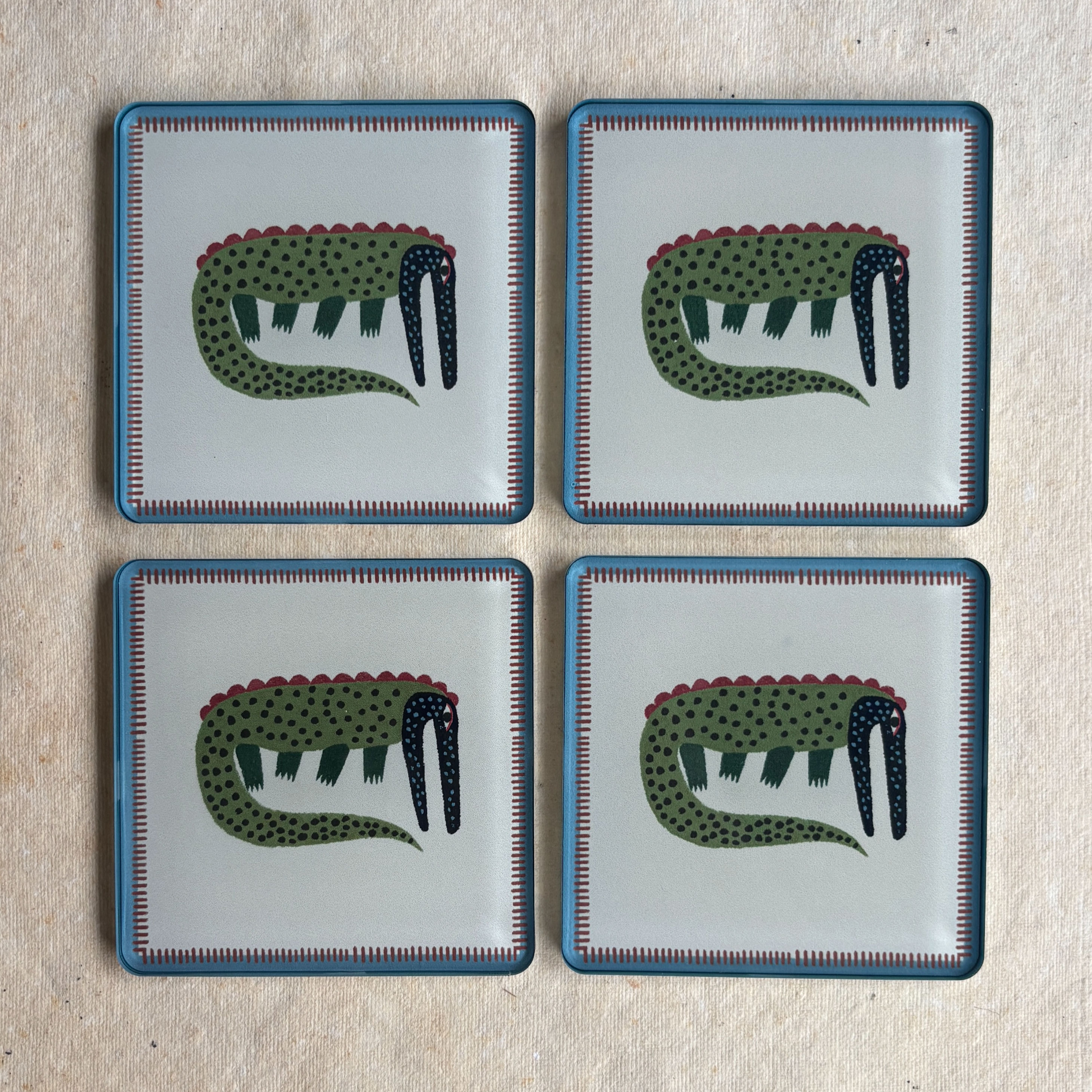 Daydreaming Croc (Set of 4)