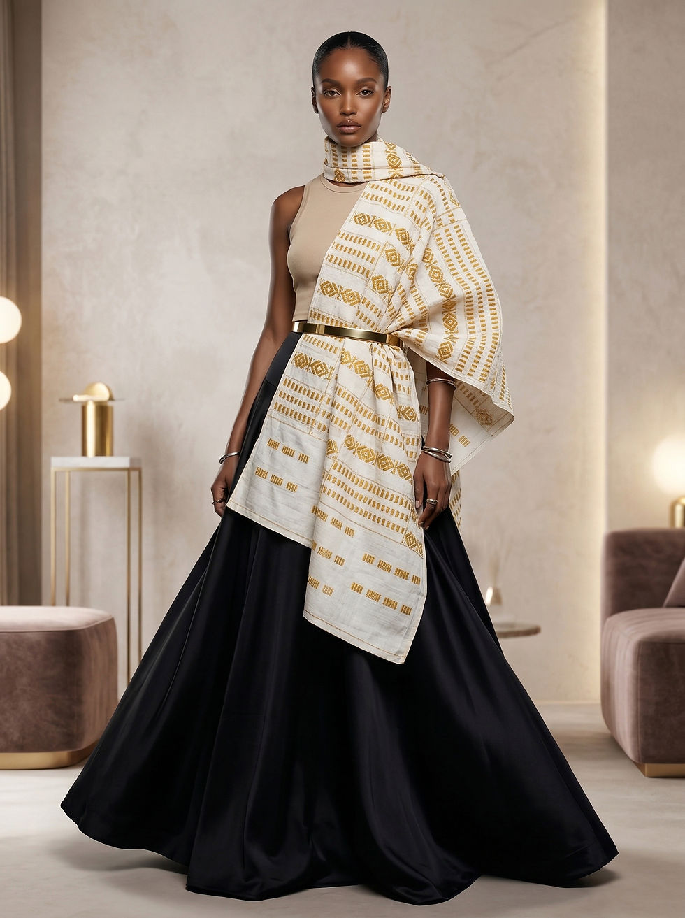Thumbnail: Authentic Spirit Kente Shawl