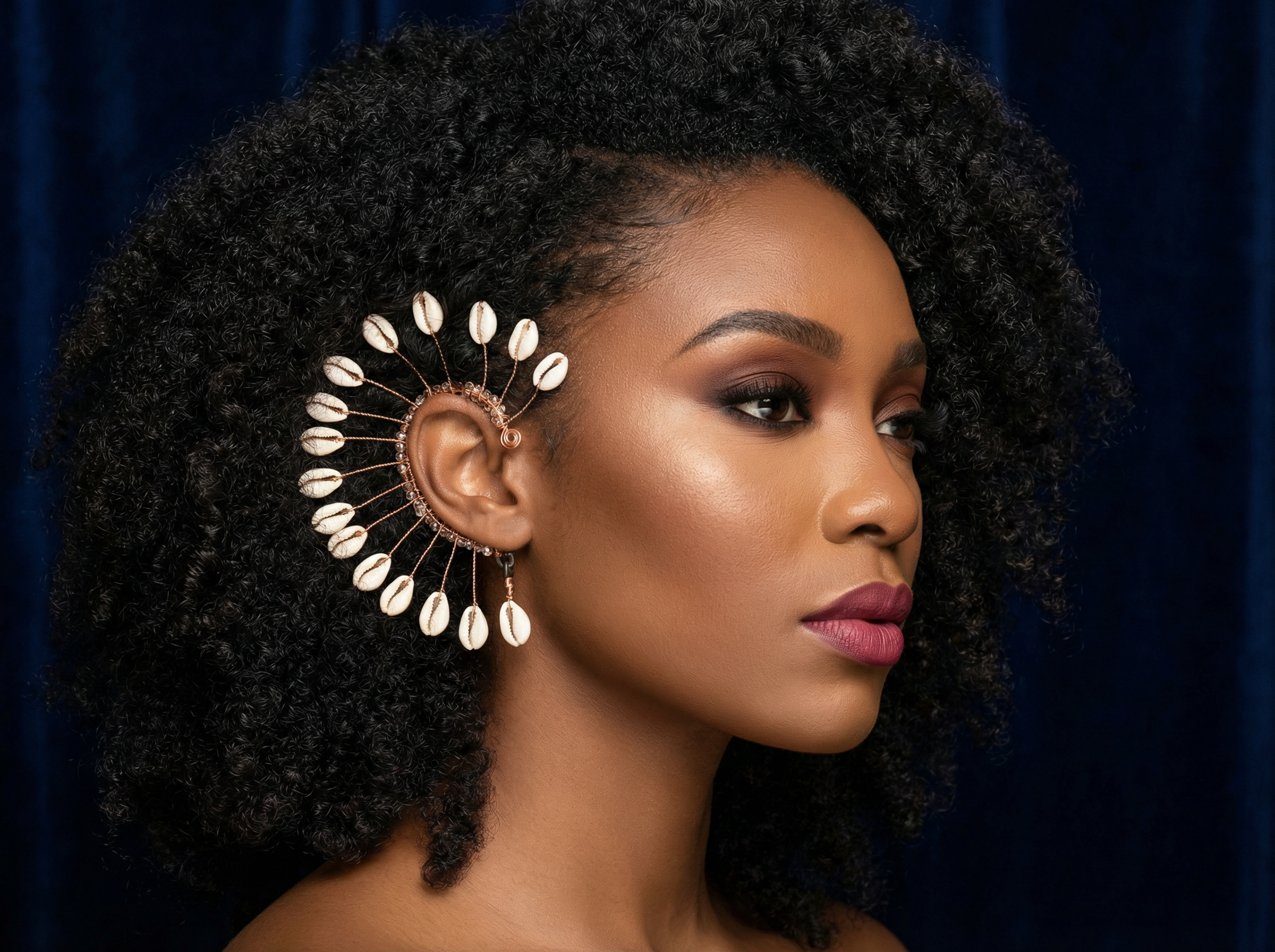 Cowrie Shell Ear Cuff