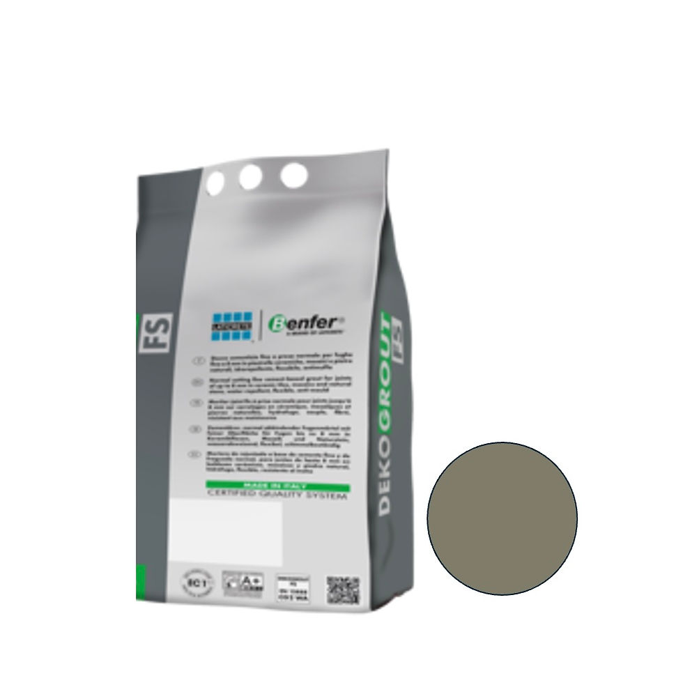 Dekogrout 5kg bag of dusty grey