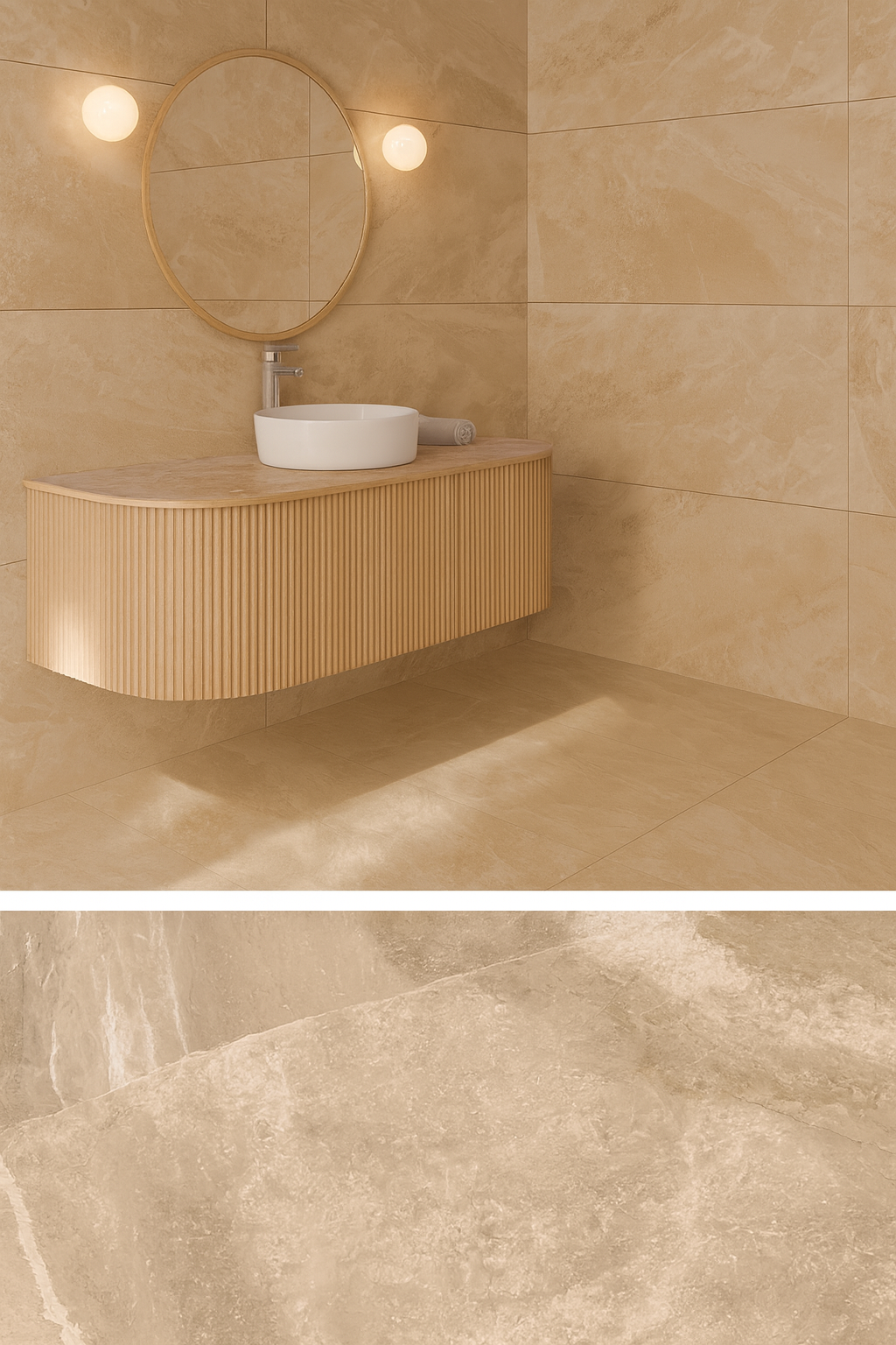 Antiqua Beige Matt 1200x600