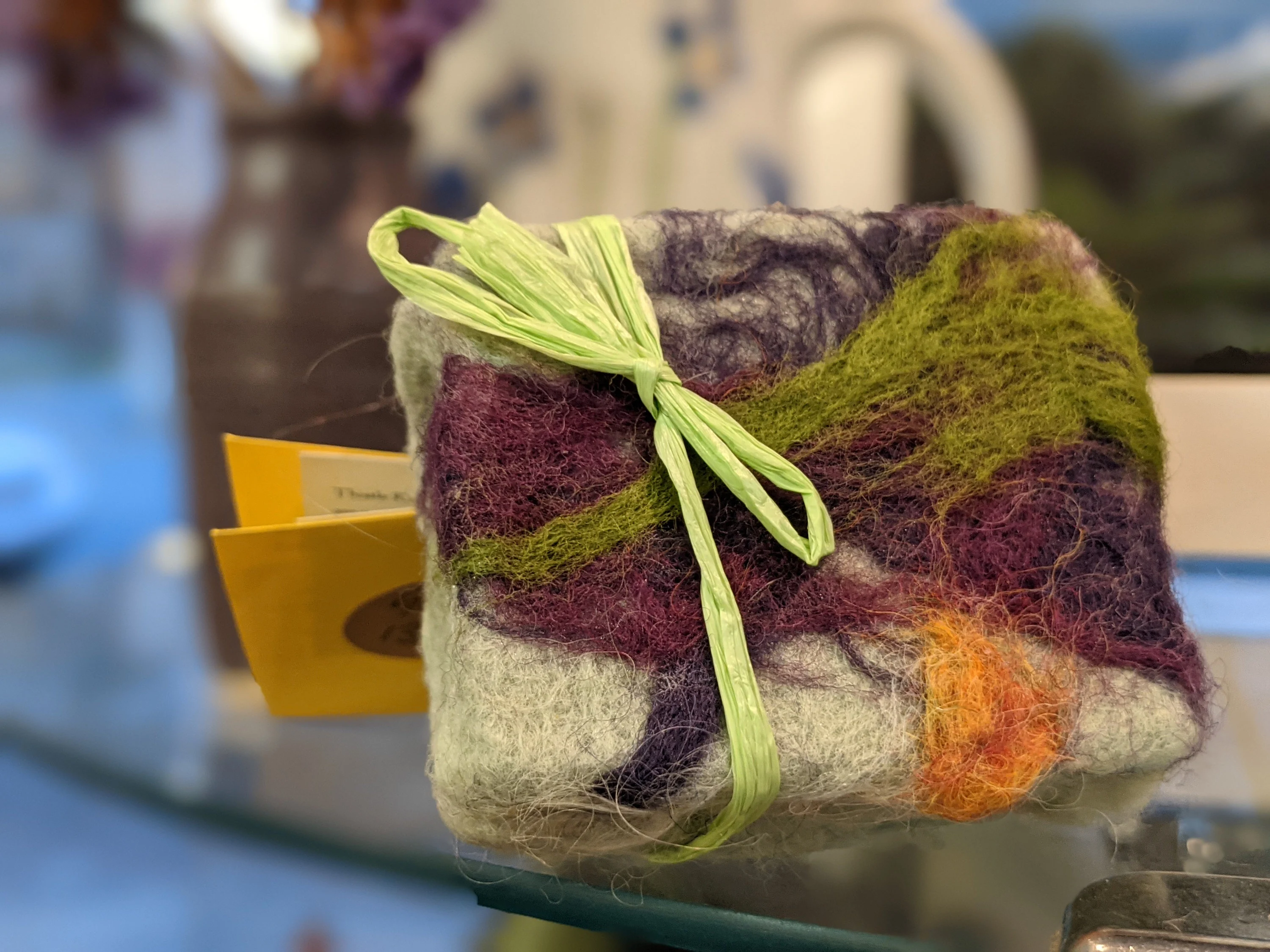 Make two beautiful felted soaps!