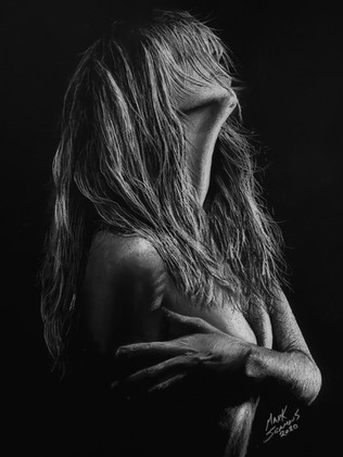 Naked Beauty in the Dark
