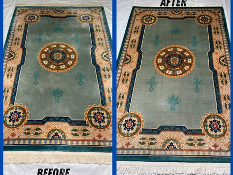 "Preserving History: Our Latest Antique Rug Cleaning Project"
