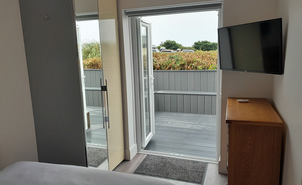 A view of Plot 31 at Widemouth Bay Holiday Village